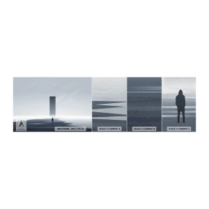 Fotótapéta Minta Premium Canvas - Lehetőség vagy fenyegetés? - Minimalizmus, Modern, Magányosság - 100x30 cm