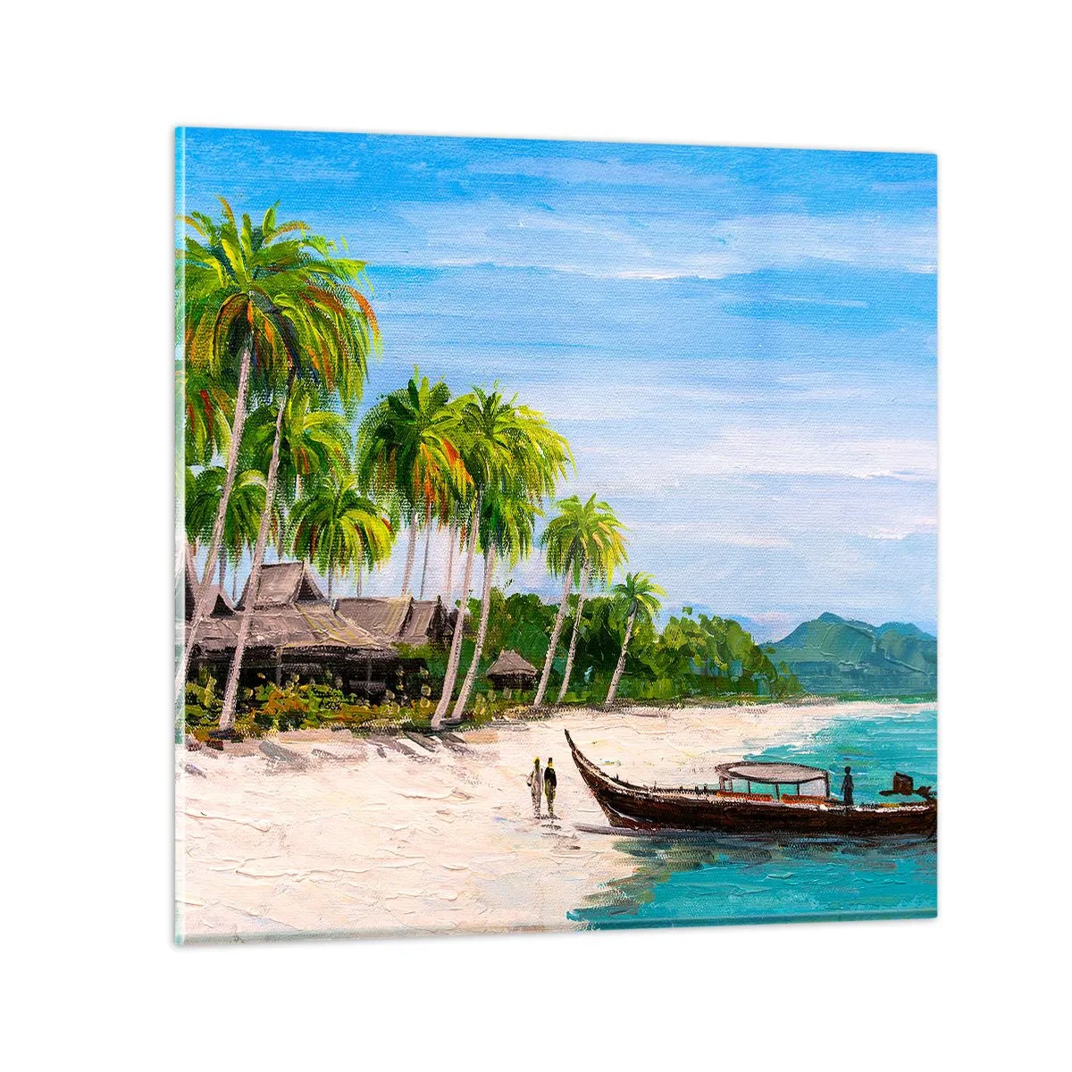 Üveg kép - Egy egzotikus álom - 30x30 cm