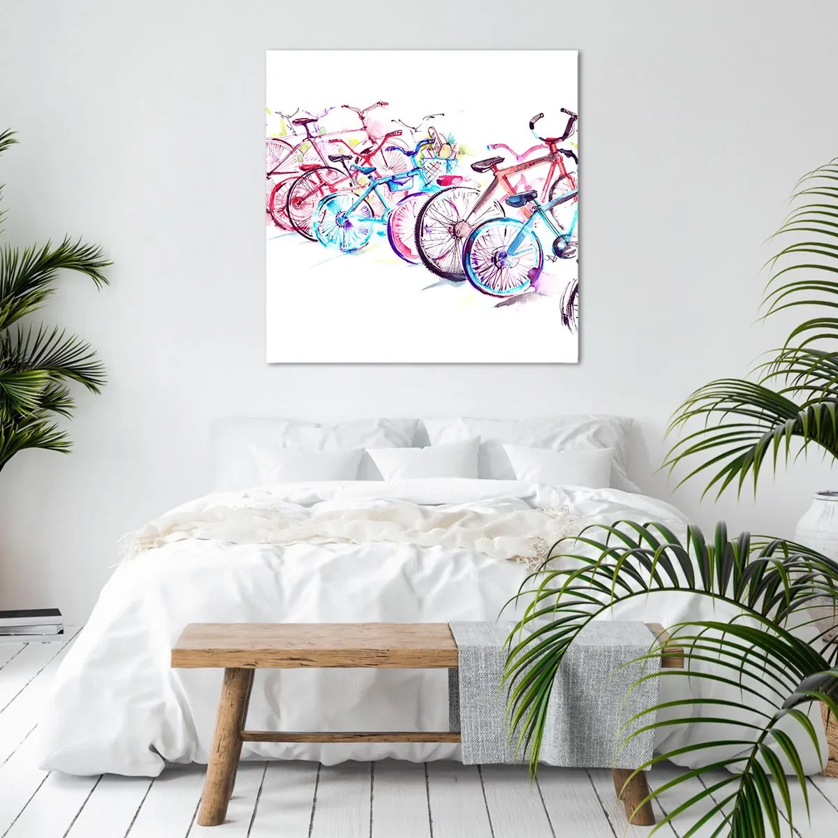 Vászonkép - Az Antymoto klub gyűlése - 40x40 cm