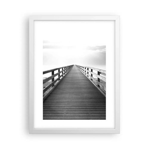 Poszter fekete keretben - A messzeségbe... - 30x40 cm