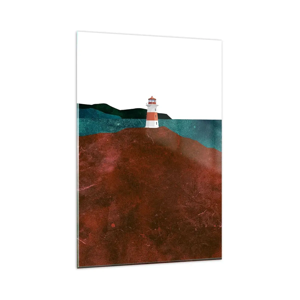 Üveg kép - A tengerre bámulva - 80x120 cm