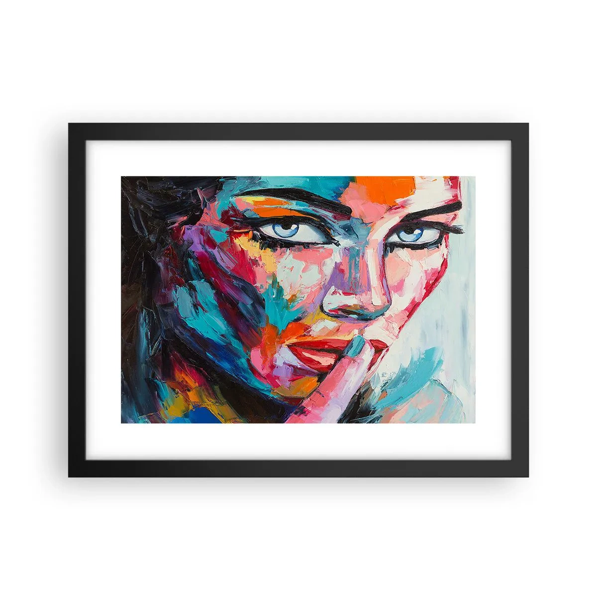 Poszter fehér keretben - Az első titkunk - 40x30 cm