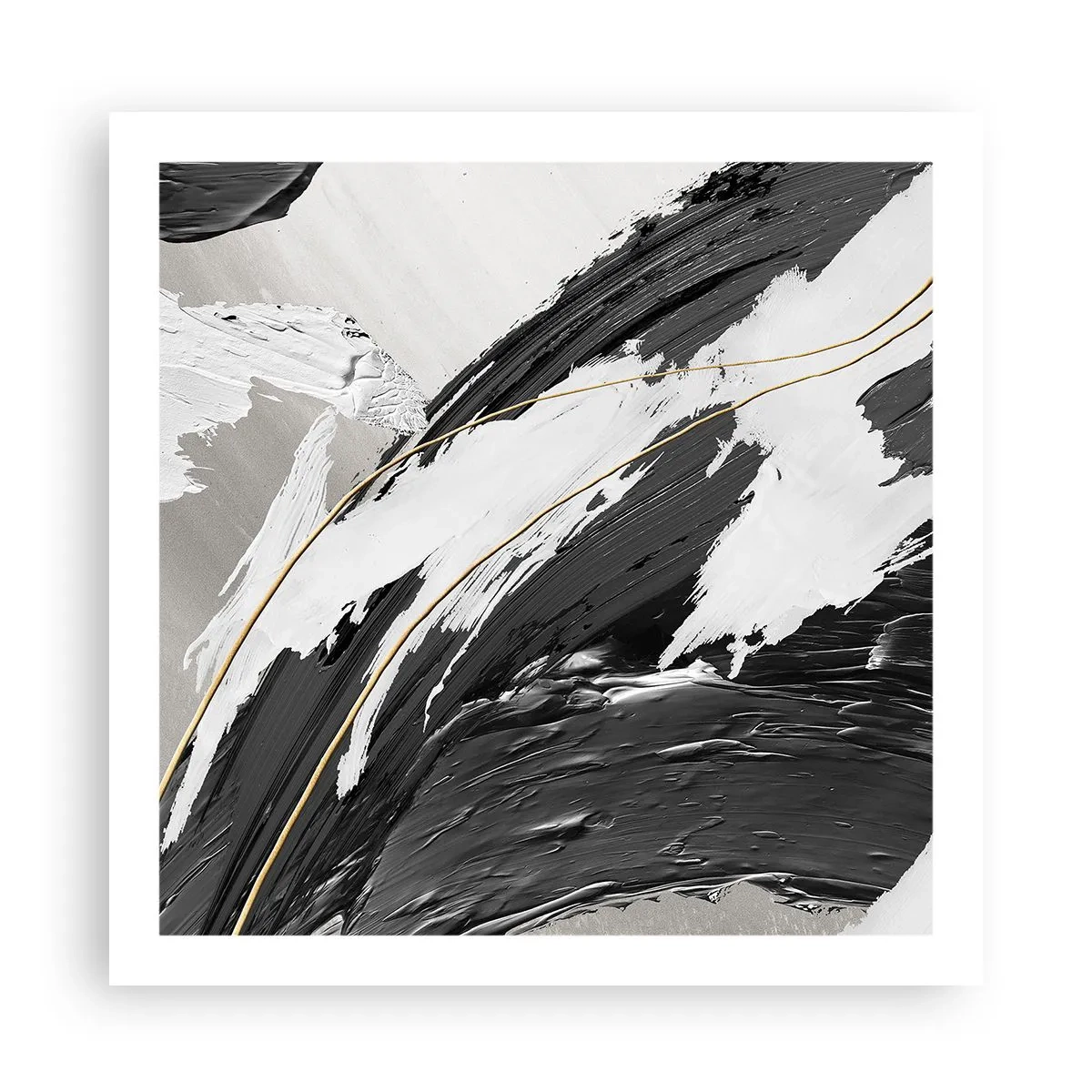 Poszter - Absztrakció érzékkel - 60x60 cm