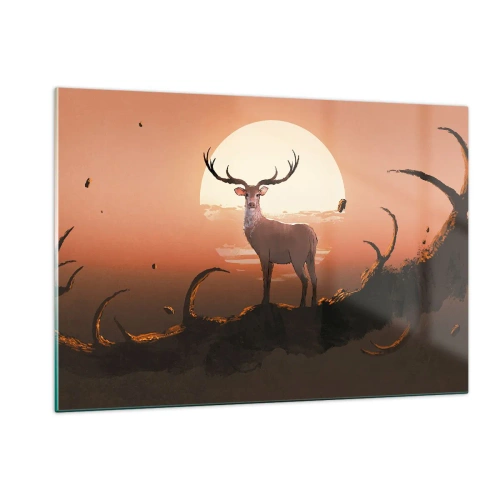 Üveg kép - Ez az éjszaka nem hasonlít a többihez - 120x80 cm