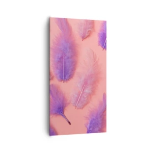 Vászonkép - A vágy lila madara - 65x120 cm