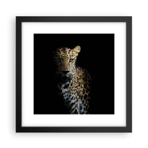 Poszter fehér keretben - Sötét szépség - 30x30 cm