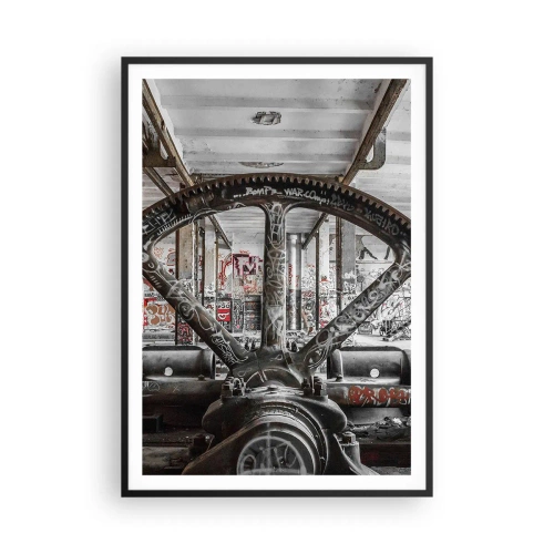 Poszter fehér keretben - A gyár titkos élete - 70x100 cm