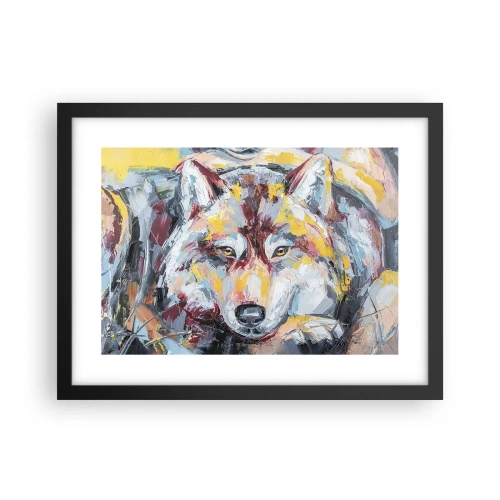 Poszter fehér keretben - Nyugalom a szeretteink között - 40x30 cm