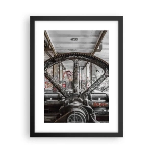 Poszter fehér keretben - A gyár titkos élete - 30x40 cm