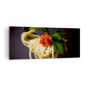 Vászonkép - Ízletes falat - 100x40 cm