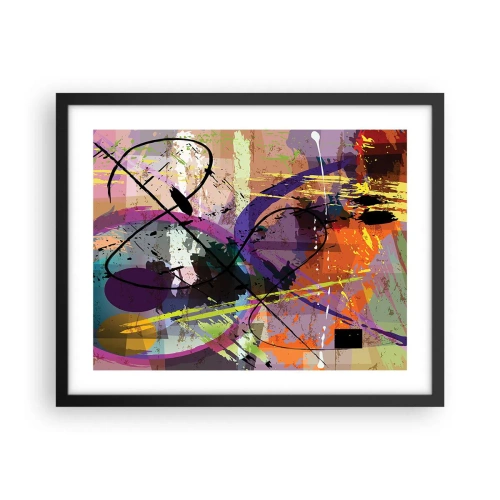 Poszter fehér keretben - Mehet egyenesen előre vagy körbe - 50x40 cm