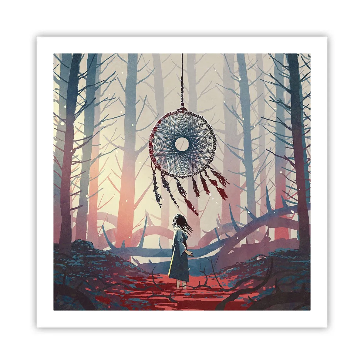 Poszter - A boldogság titkos rituáléja - 60x60 cm