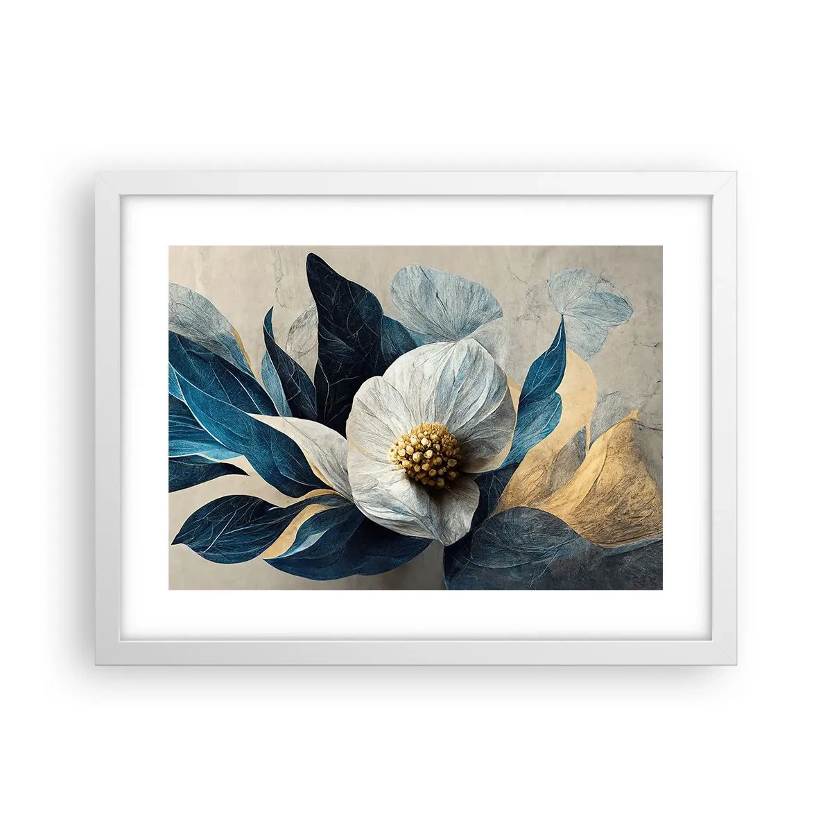 Poszter fekete keretben - Arany szíve van - 40x30 cm