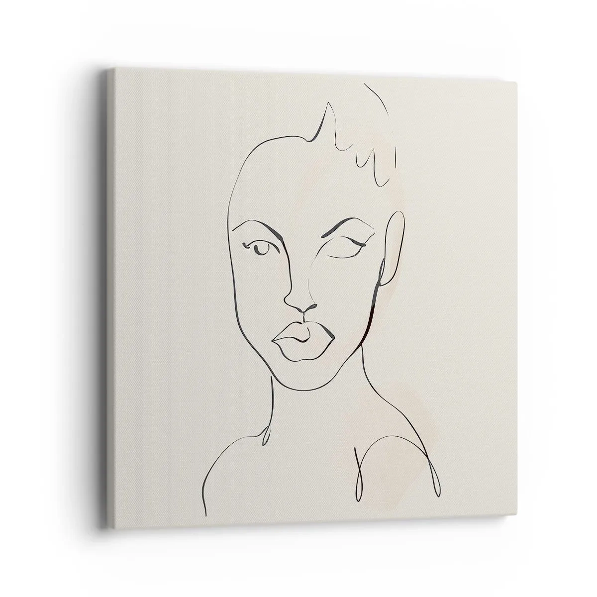Vászonkép - Az érzékiség körvonala - 40x40 cm