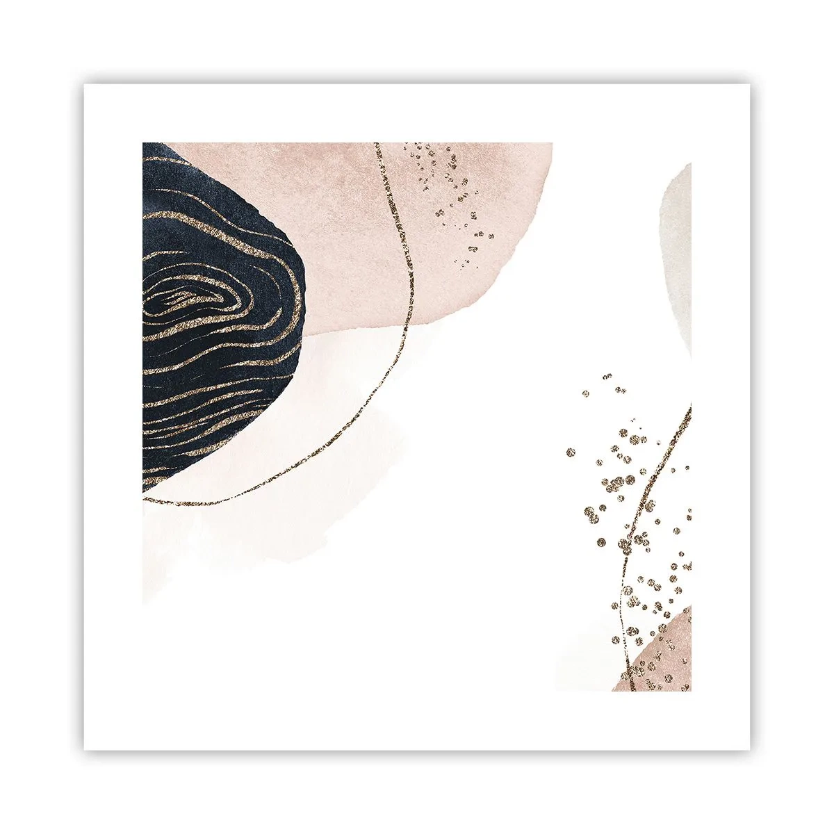 Poszter - Minden folyik - 40x40 cm