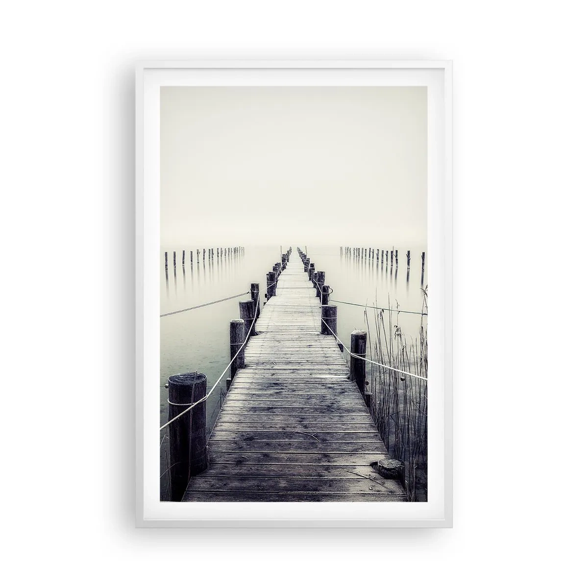 Poszter fekete keretben - Merülj el a békében - 61x91 cm