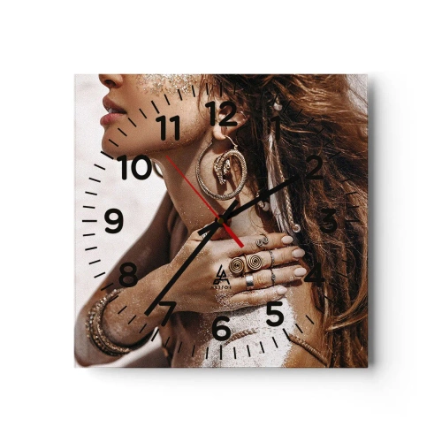 Falióra, Óra - Az érintetlen tengerpart királynője - 40x40 cm