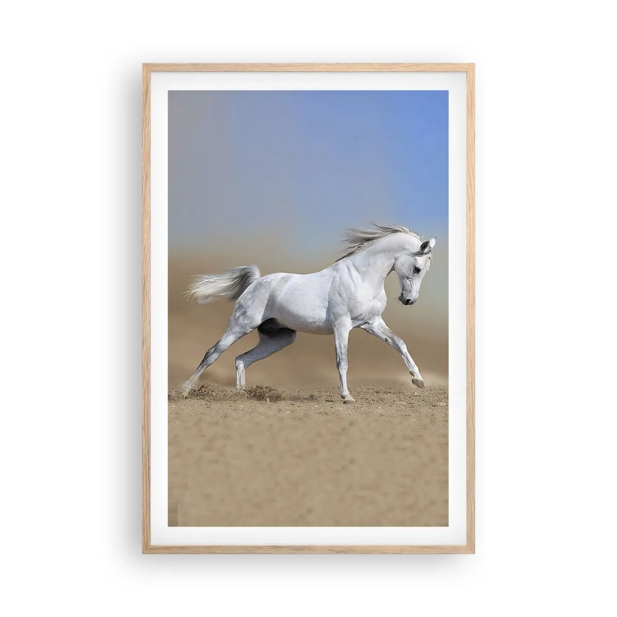 Poszter világos tölgy keretben - A legszebb arab tündérmese - 61x91 cm