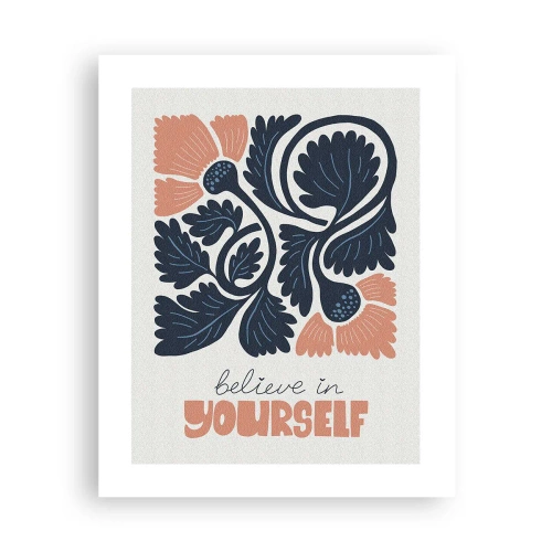 Poszter - Kivirágzol - 40x50 cm