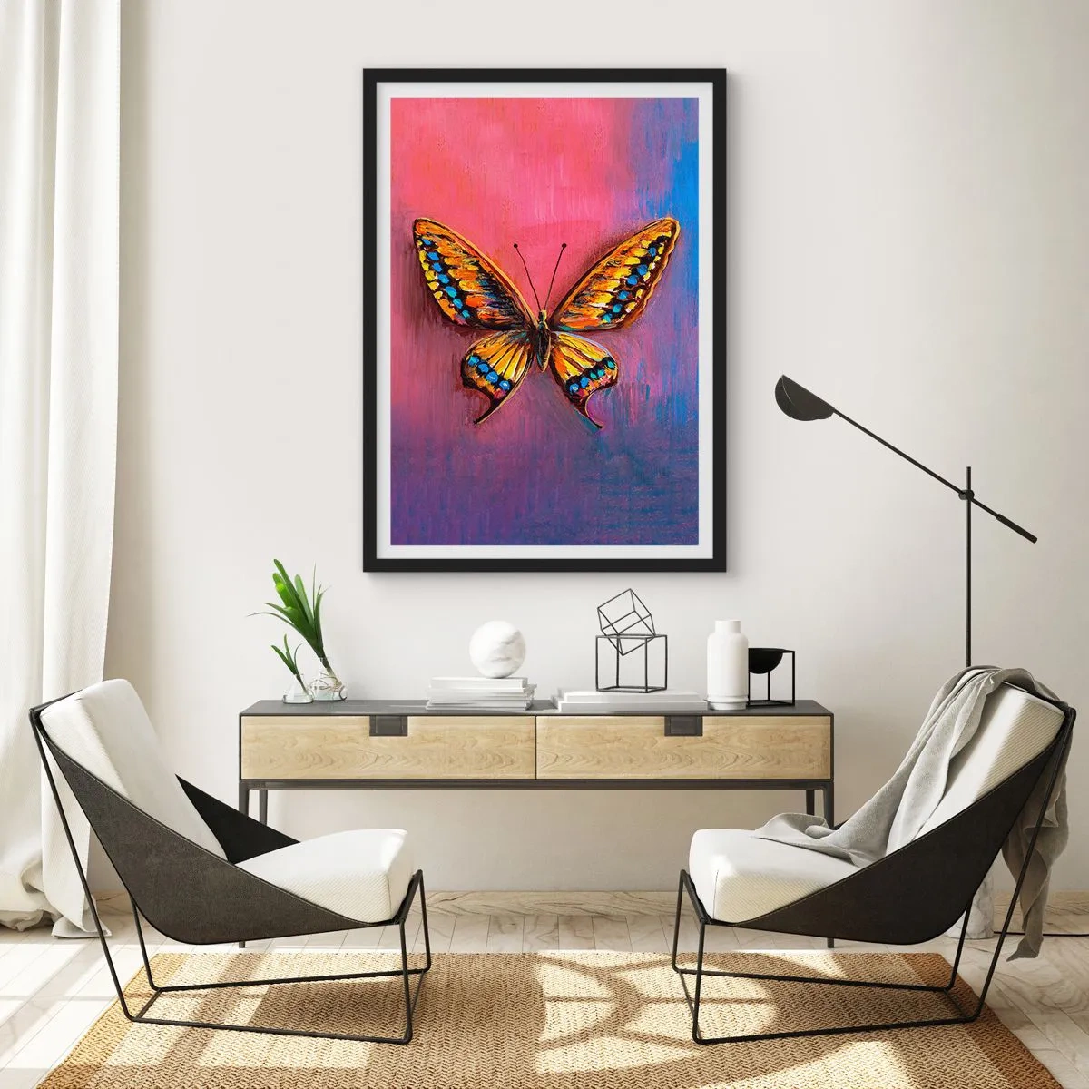 Poszter fehér keretben - A természet gyöngye - 61x91 cm