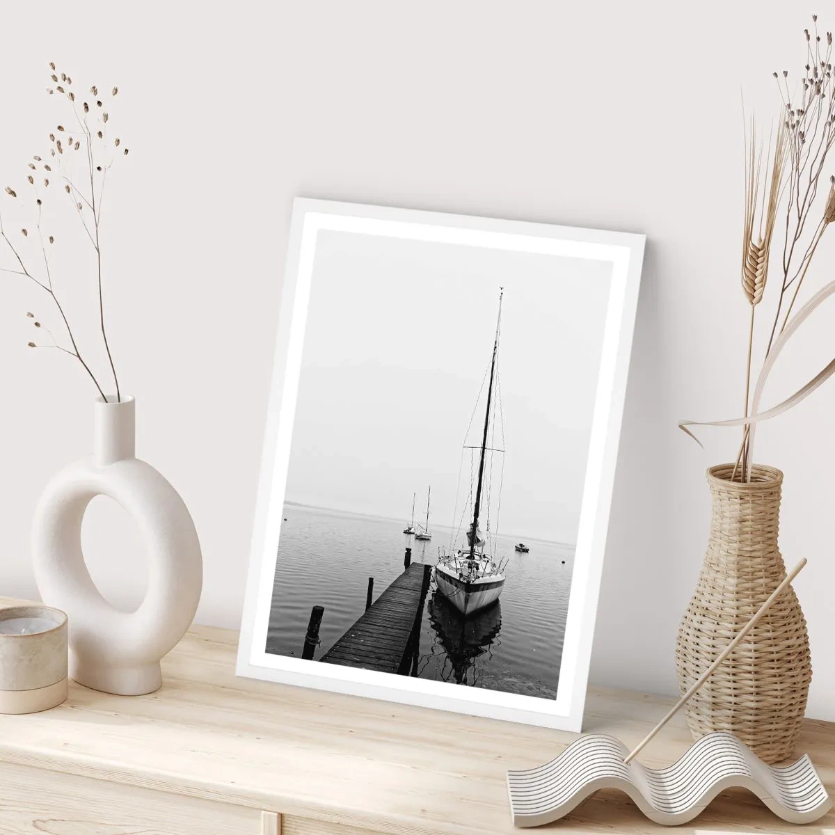 Poszter fekete keretben - Indulásra készen - 70x100 cm
