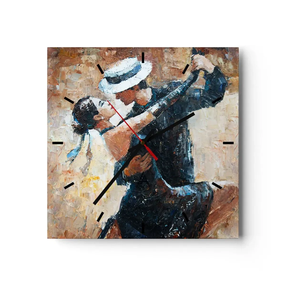 Falióra, Óra - A la Rudolf Valentino - 40x40 cm