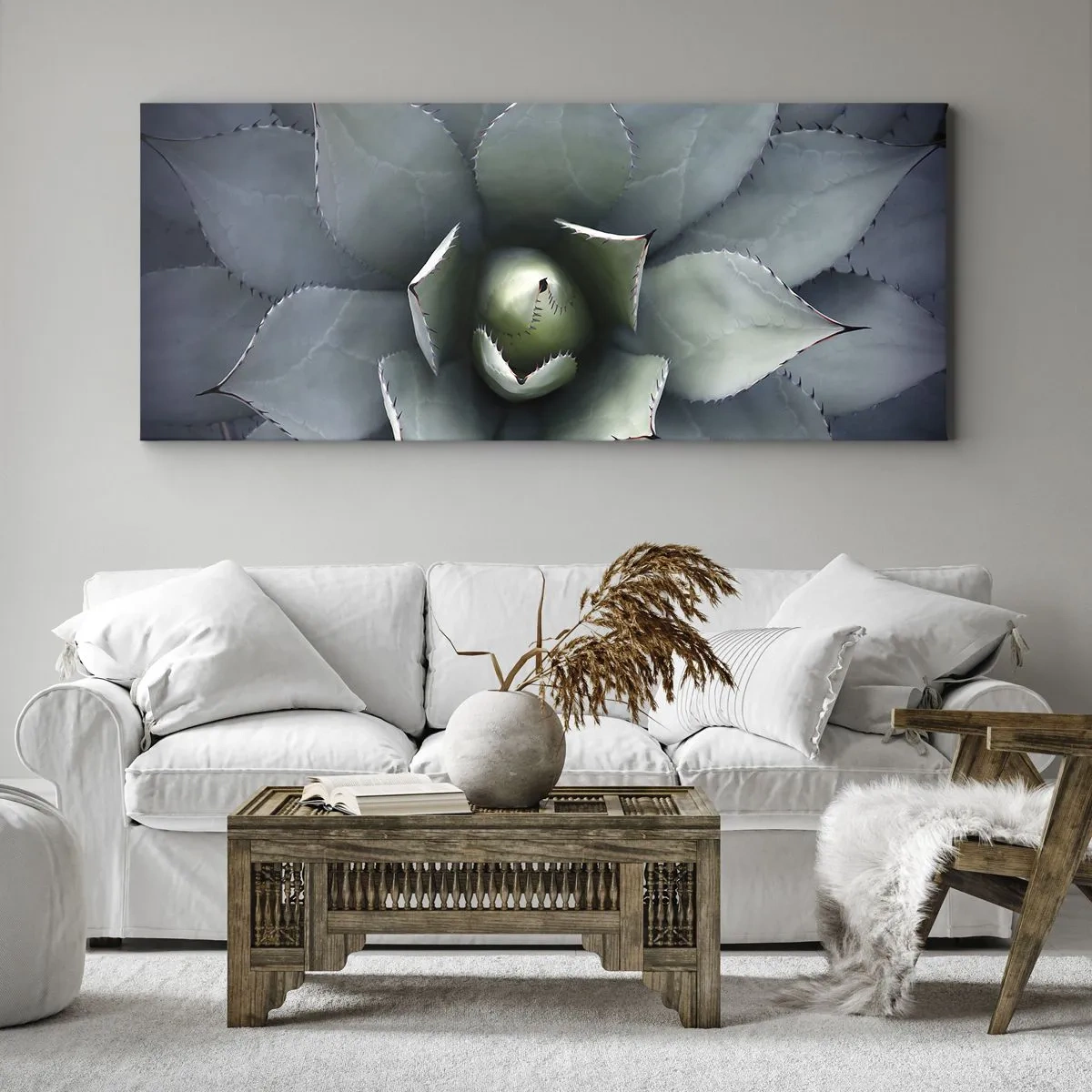 Vászonkép - Wabi és figyelmeztetés - 120x50 cm