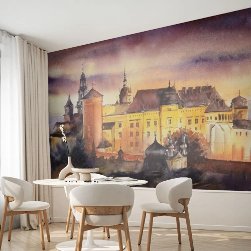 Öntapadós Fotótapéta Deluxe Sticker - Történet és mese - Zár, Klasszikus, Építészet - 150x105 cm