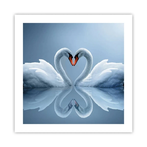 Poszter - Itt az ideje a szerelemnek - 50x50 cm