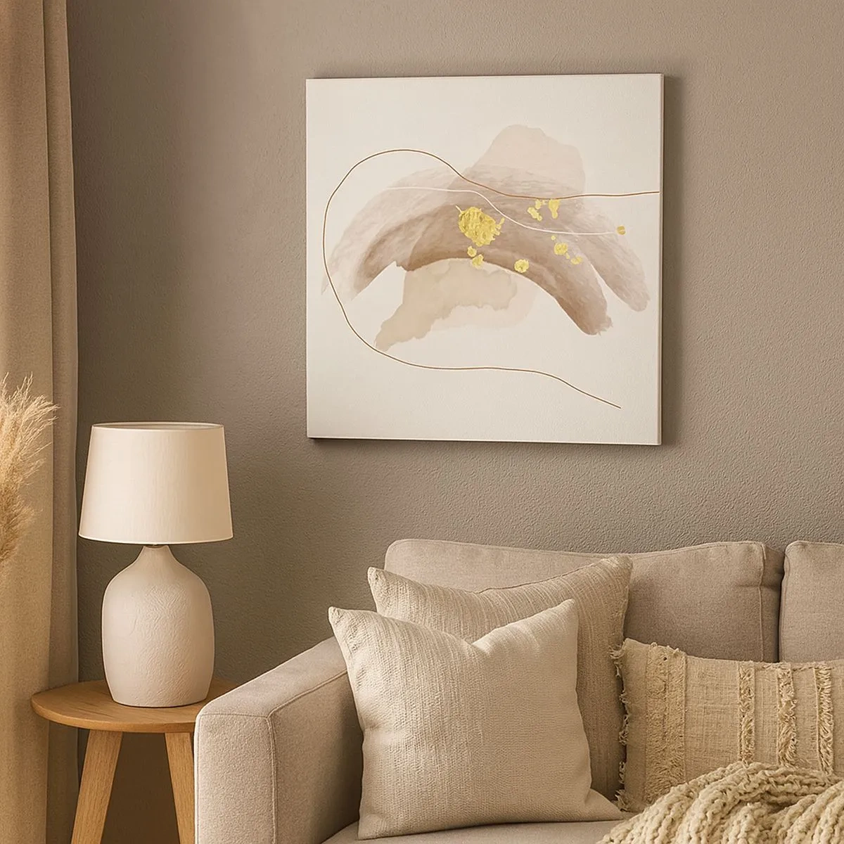 Vászonkép - Megtalált az űrben - 30x30 cm