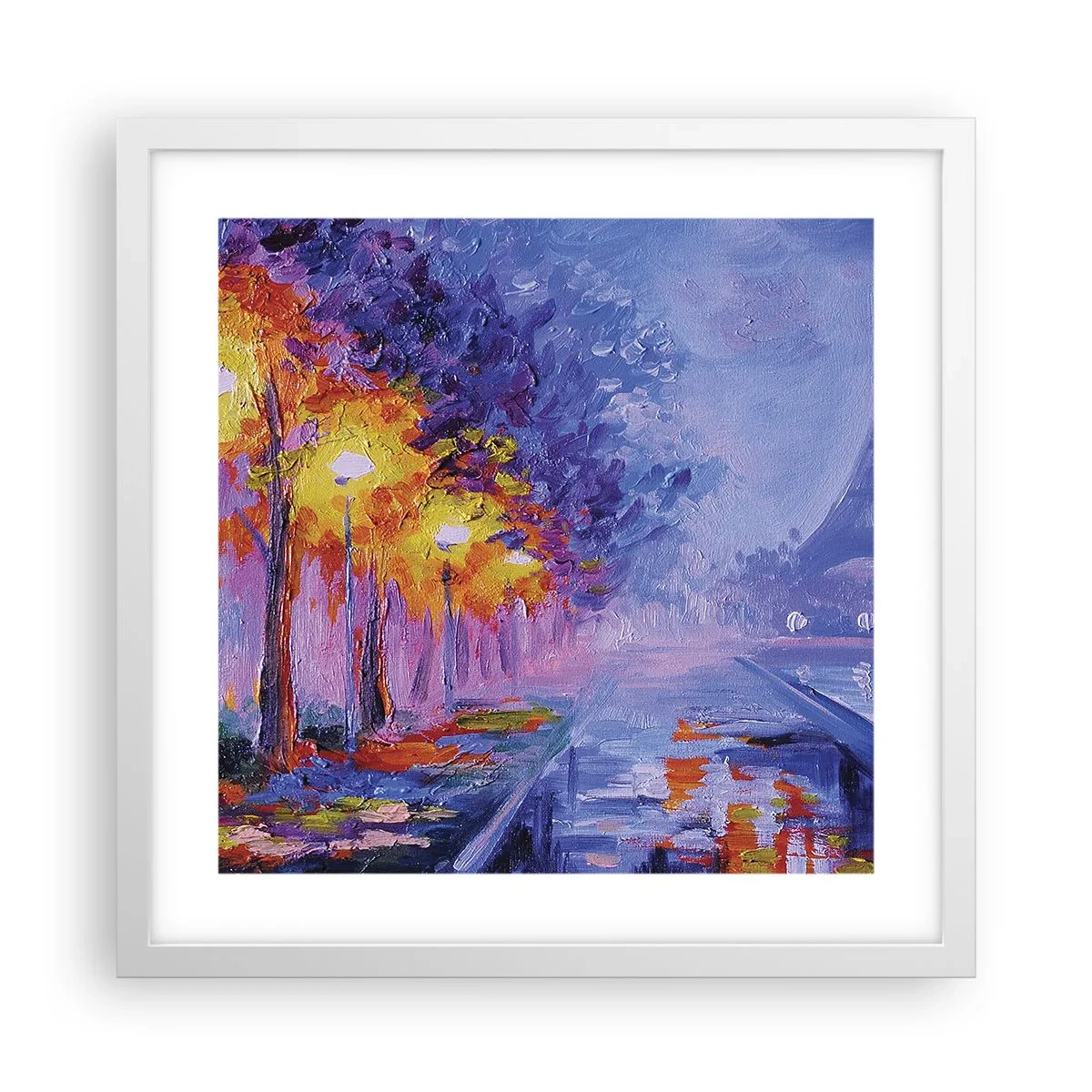 Poszter fekete keretben - Egy álomséta - 40x40 cm