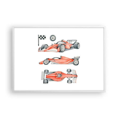 Poszter fekete keretben - Egy álom elérése - 100x70 cm