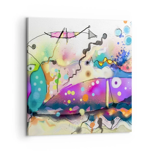 Vászonkép - Nincsenek szavak! - 60x60 cm