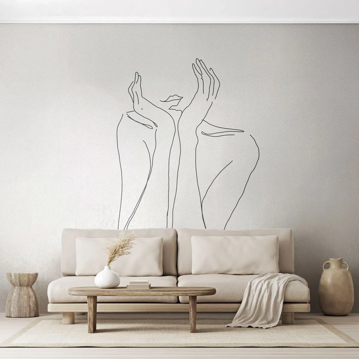 Fotótapéta Premium Sand - Amiről a lányok álmodoznak - Nő, Grafika, Darab - 250x175 cm