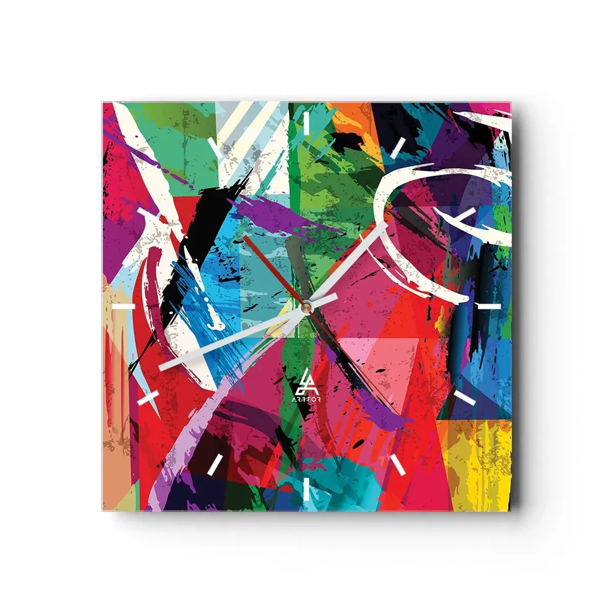 Falióra, Óra - Gyorsan, élénken és ugrálva - 30x30 cm