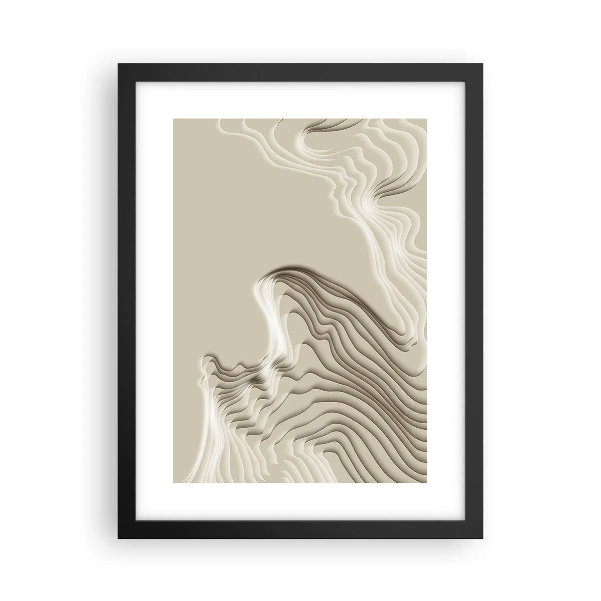 Poszter fehér keretben - Művészeti topográfia - 30x40 cm