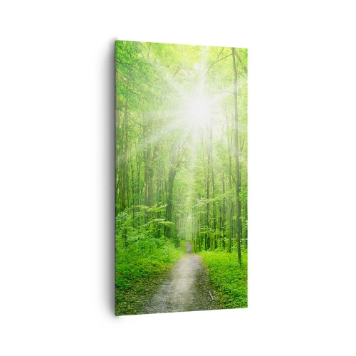 Vászonkép - A zöld katedrális - 65x120 cm