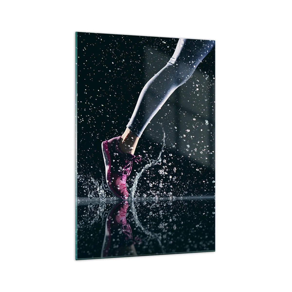 Üveg kép - Amennyi erő van a lábakban - 70x100 cm