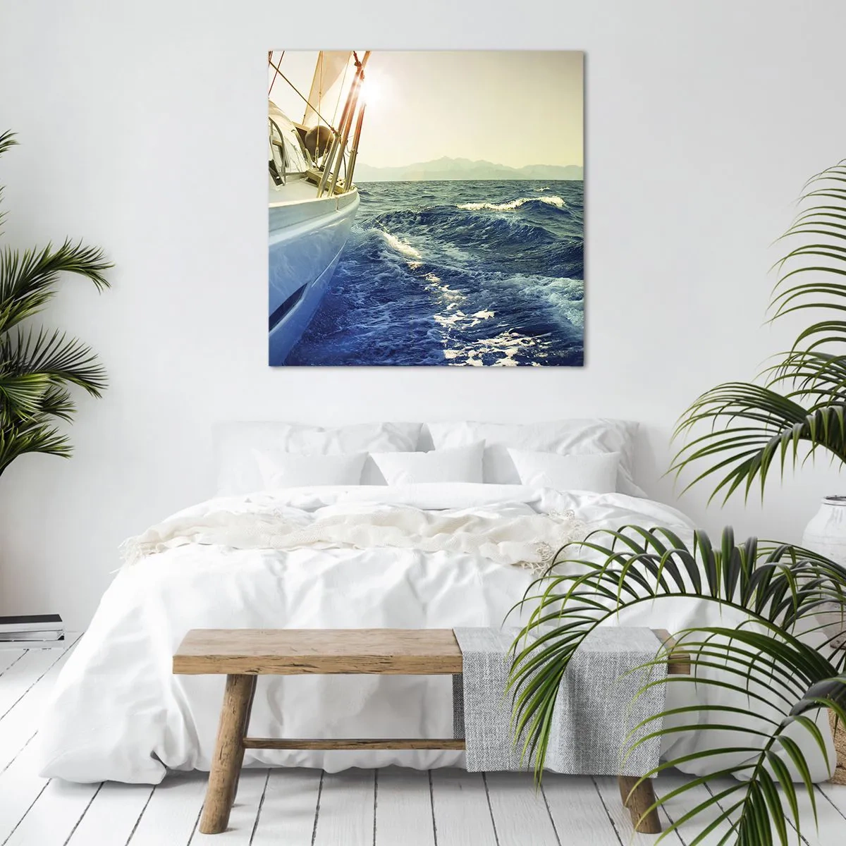 Vászonkép - A kalandhoz - 40x40 cm