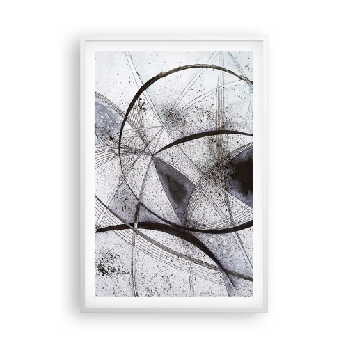 Poszter fekete keretben - Futurisztikus fantázia - 61x91 cm