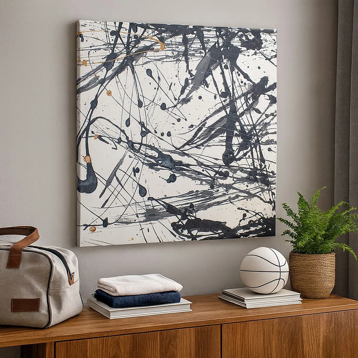 Vászonkép - Van értelme vagy nincs értelme? - 30x30 cm