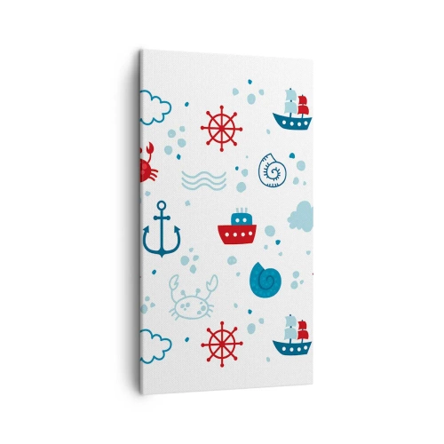 Vászonkép - Tengeri mese - 45x80 cm