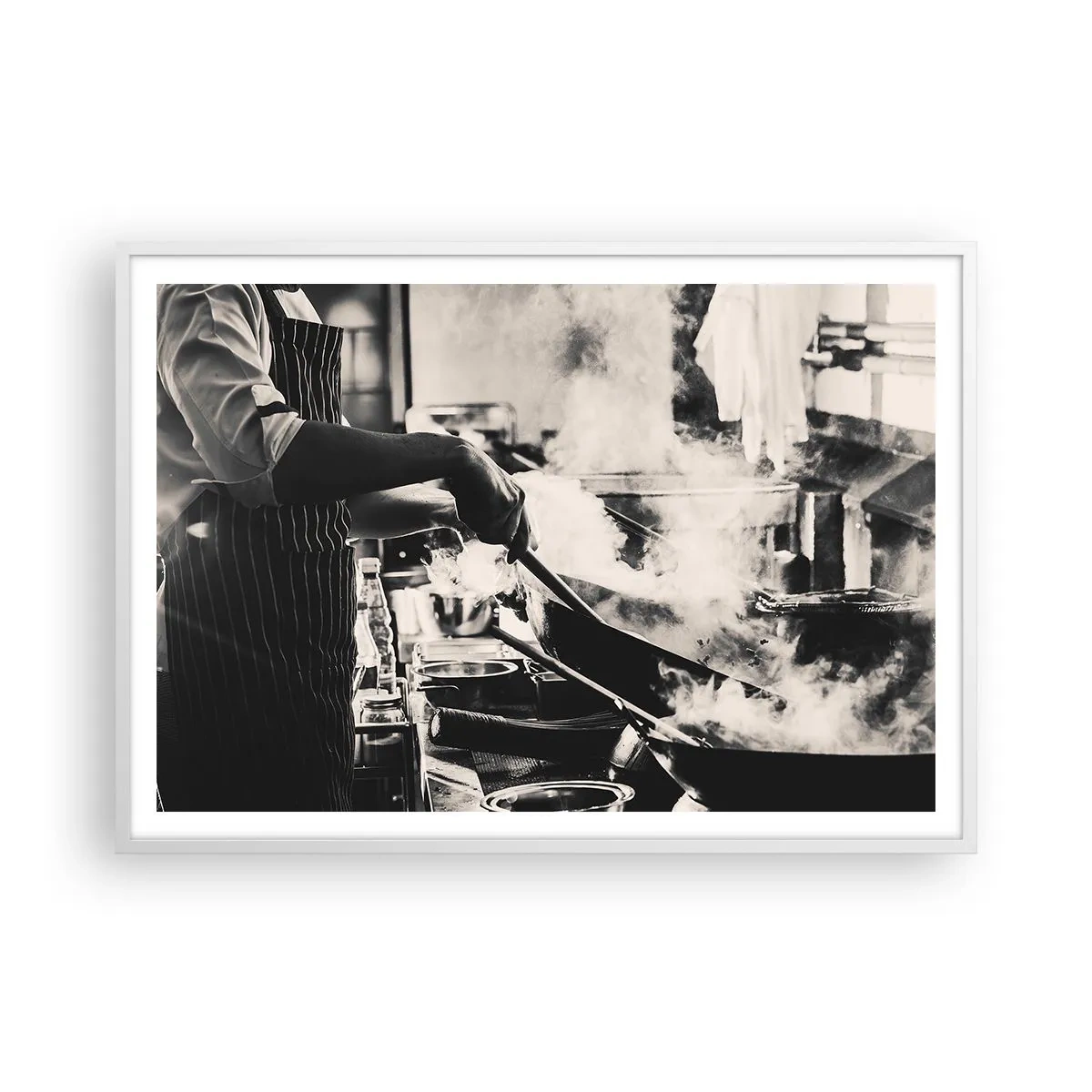 Poszter fekete keretben - Az ízek alkímiája - 100x70 cm