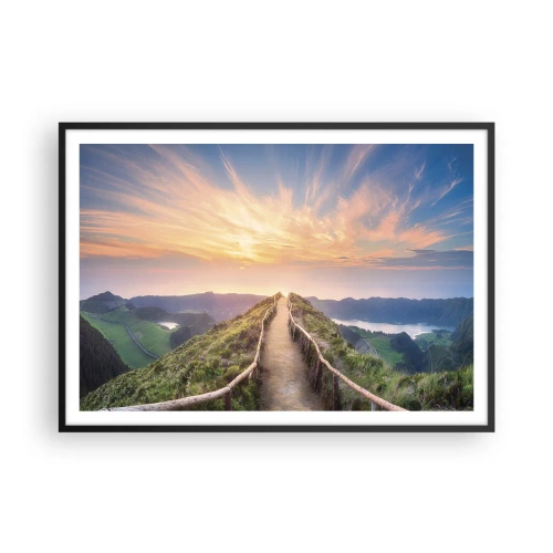 Poszter fehér keretben - Közel az éghez - 100x70 cm