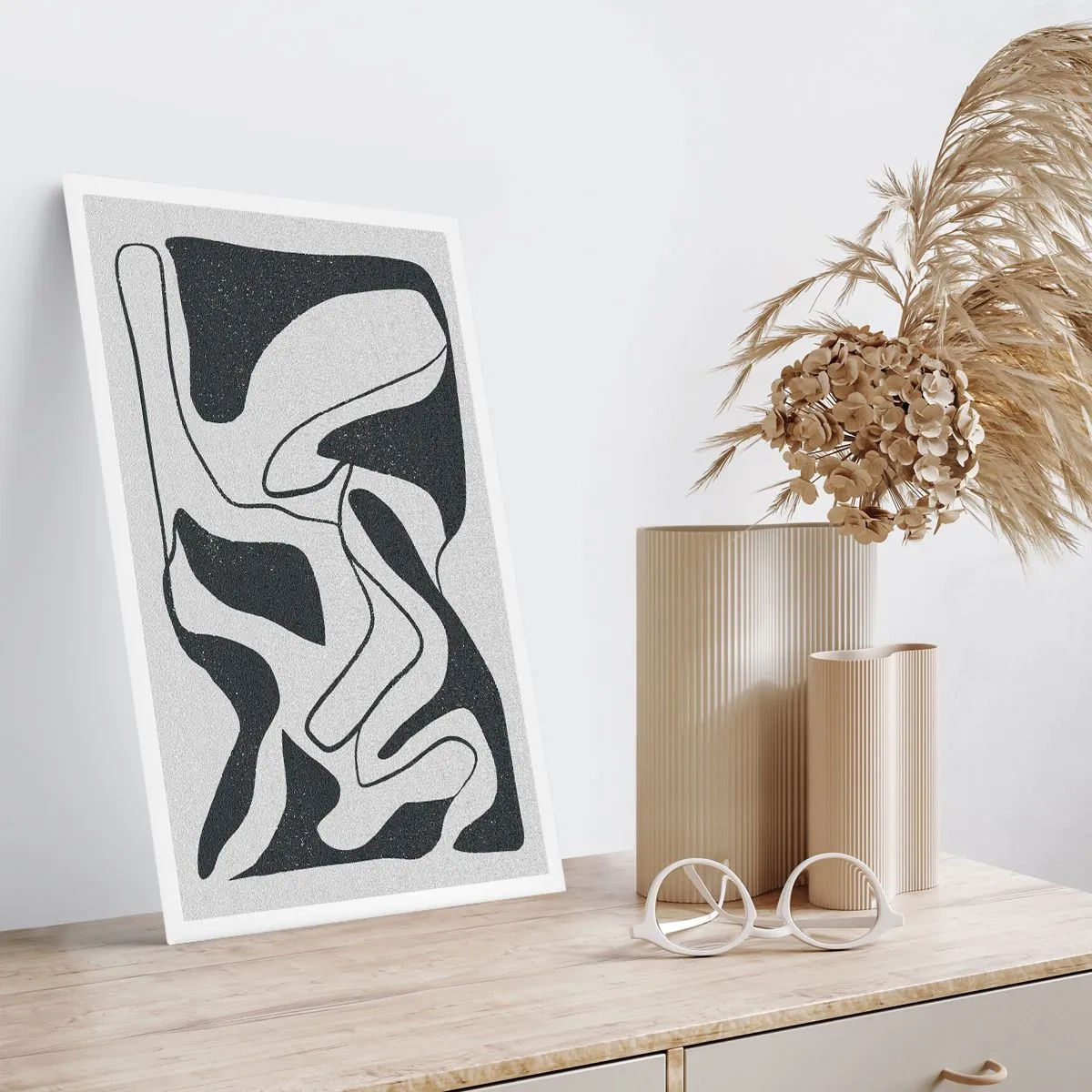 Poszter - Absztrakt játék egy labirintusban - 70x100 cm