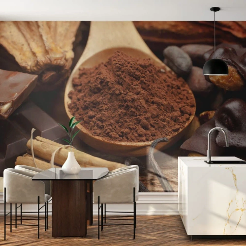 Fotótapéta Premium Sand - A legjobb a bánatra - Gasztronómia, Csokoládé, Kávé - 100x70 cm