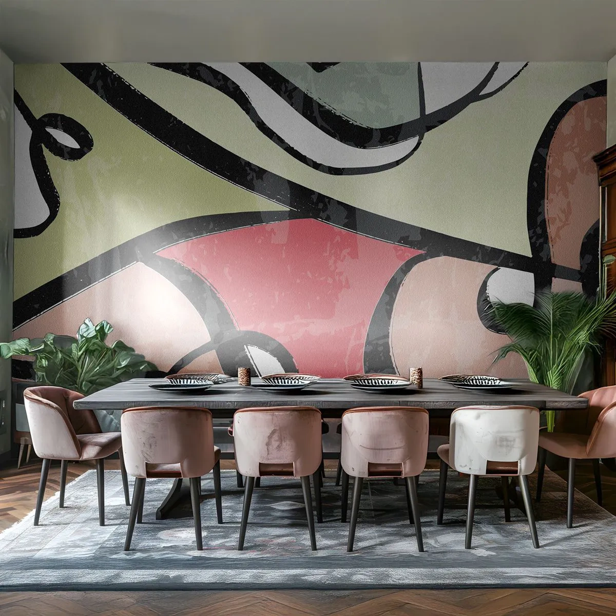 Fotótapéta Premium Sand - Pirouettek a színek között - Absztrakció, Darab, Modern - 250x175 cm