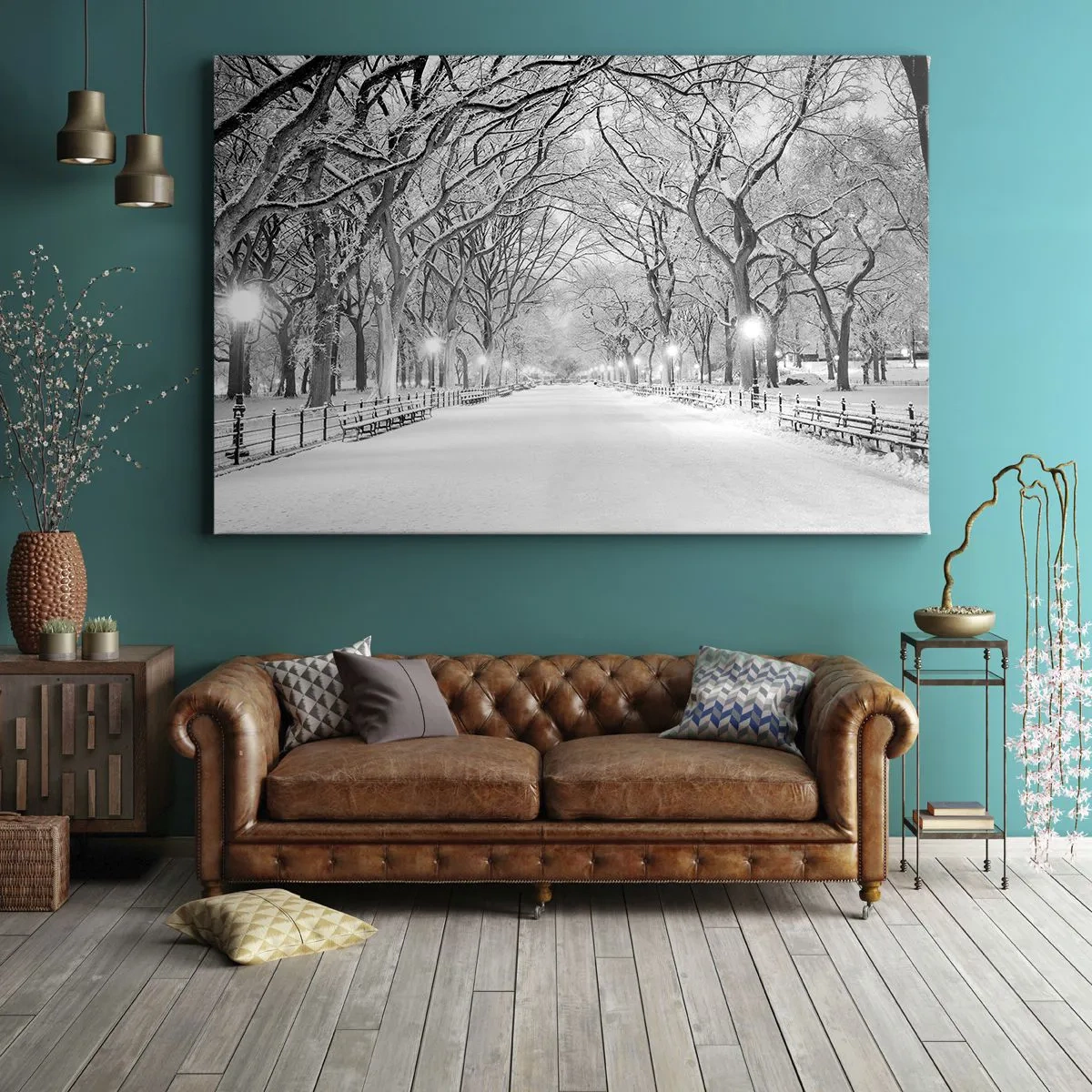 Vászonkép - A négy évszak - tél - 70x50 cm