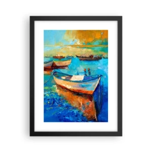 Poszter fehér keretben - A déli öbölben - 30x40 cm