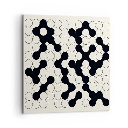 Vászonkép - Kínai játék - variáció - 60x60 cm